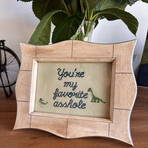 Handmade Funny Cross Stitch